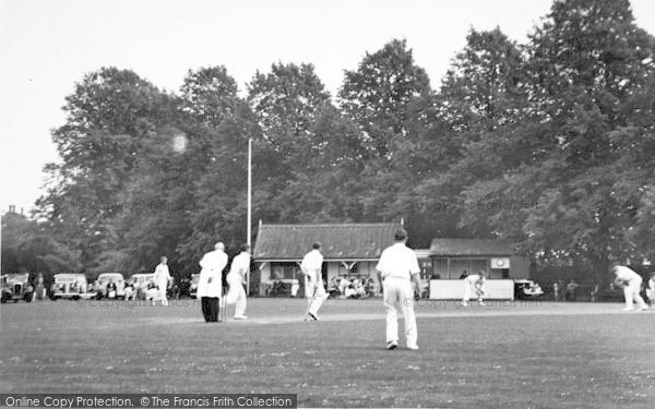 Photo of Meopham, Cricket On The Green c.1960
