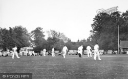 Cricket On The Green c.1960, Meopham