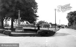 Memorial And Fountain c.1955, Meopham