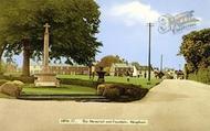 Memorial And Fountain c.1955, Meopham