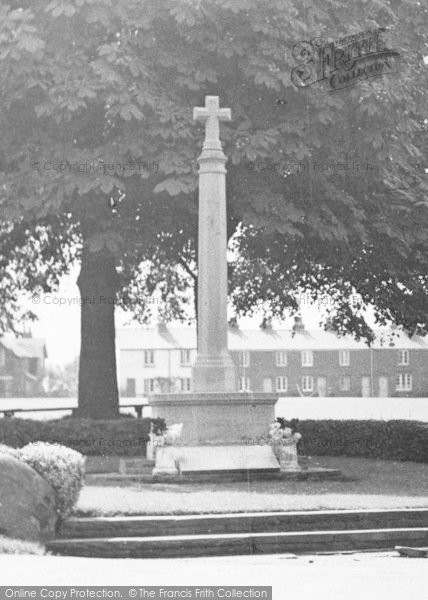 Photo of Meopham, Memorial c.1955