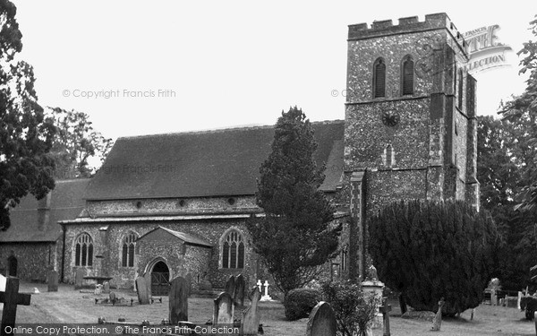 Photo of Meopham, St John The Baptist Church c.1955
