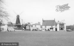 The Cricketers Inn And Windmill c.1960, Meopham