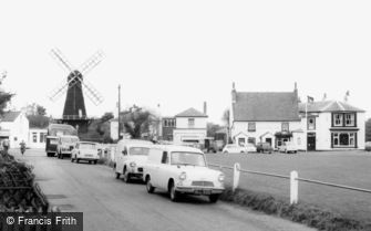 Meopham, the Green and Windmill c1965