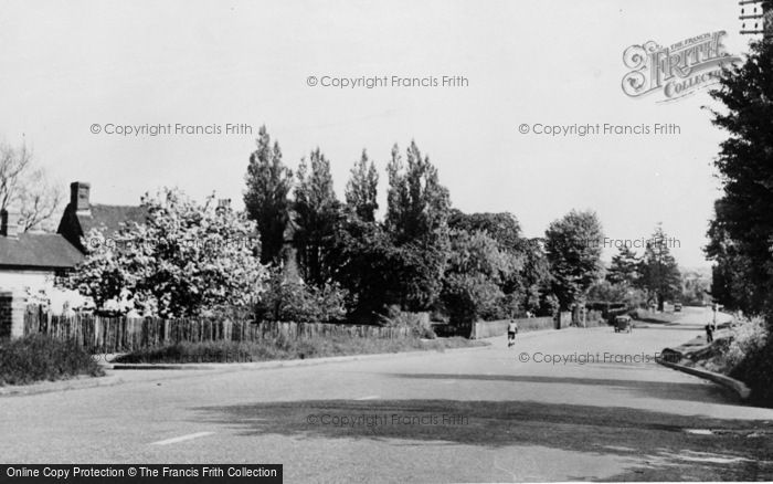 Photo of Meopham, Wrotham Road c.1955