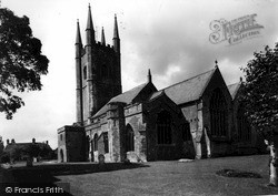 St Michael's Church c.1960, Mere