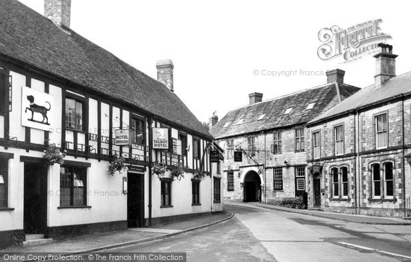 Photo of Mere, The Talbot And The Old Ship Hotels c.1955