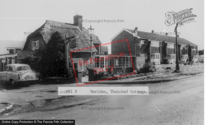 Photo of Meriden, Thatched Cottage c.1965
