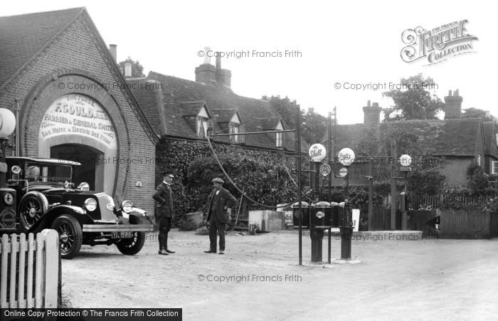 Photo of Merrow, Petrol Pumps At The Forge 1927