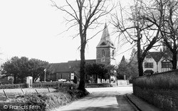St John's Church c.1955, Merrow