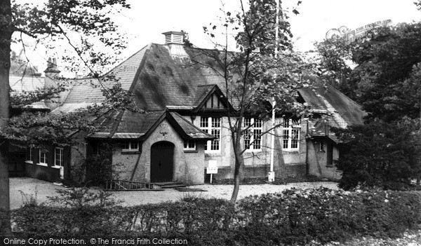 Photo of Merrow, Village Hall c.1955