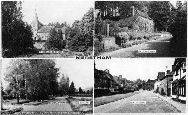 Photo of Merstham, Composite c.1965