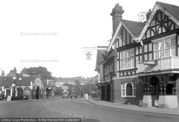 Photo of Merstham, Feathers Hotel 1931