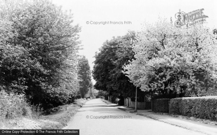 Photo of Merstham, Rockshaw Road c.1965