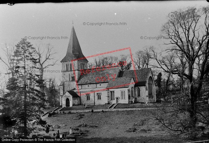 Photo of Merstham, St Katharine's Church 1886