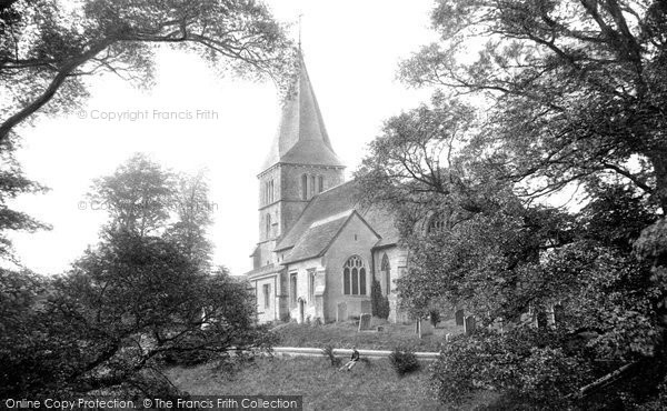 Photo of Merstham, St Katharine's Church 1902