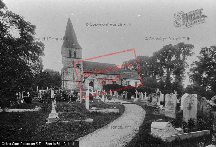 Photo of Merstham, St Katharine's Church 1925