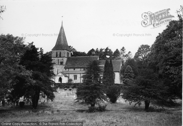 Photo of Merstham, St Katharine's Church c.1960