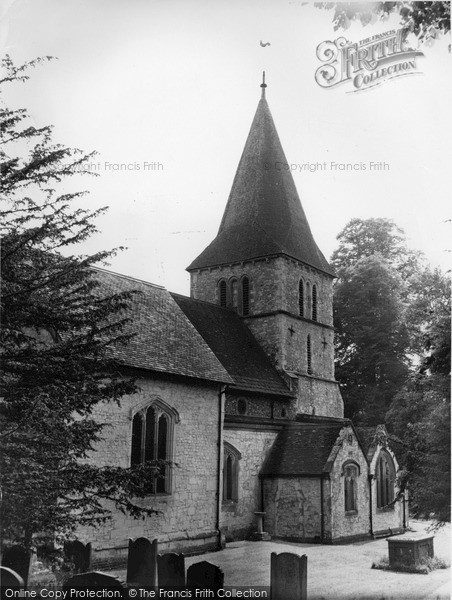 Photo of Merstham, St Katharine's Church c.1960