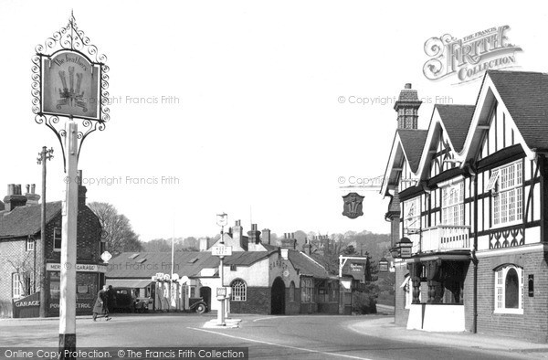 Photo of Merstham, The Feathers Hotel c.1955
