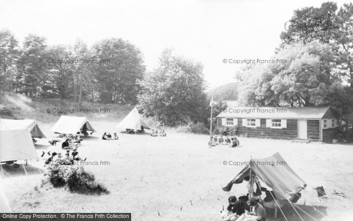 Photo of Merthyr Mawr, Central Glamorgan Girl Guides Camp c.1955