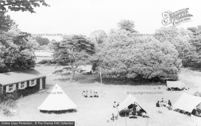Photo of Merthyr Mawr, Central Glamorgan Girl Guides Camp c.1955