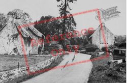 Thatched Cottages c.1955, Merthyr Mawr