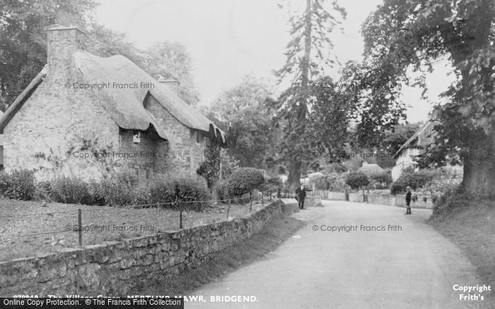 Photo of Merthyr Mawr, The Village Green 1937