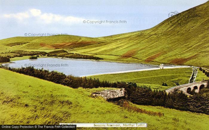 Photo of Merthyr Tydfil, Beacons Reservoir c.1960
