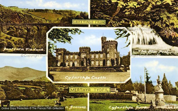 Photo of Merthyr Tydfil, Composite c.1960