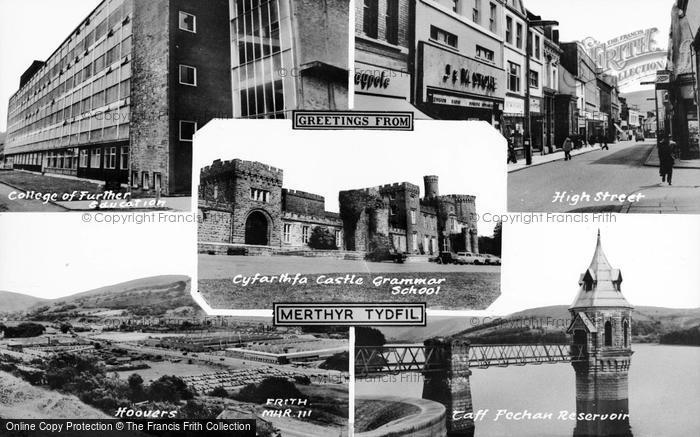 Photo of Merthyr Tydfil, Composite c.1965
