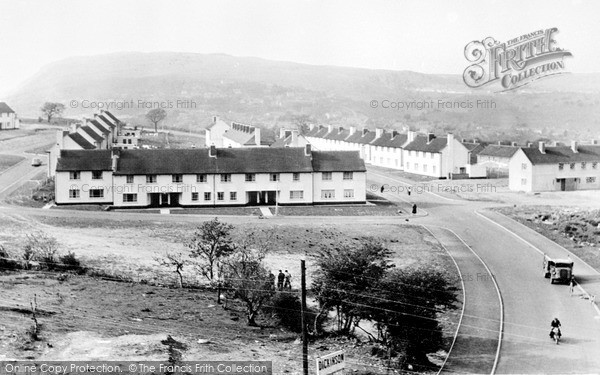 Photo of Merthyr Tydfil, Gellideg Estate c.1955