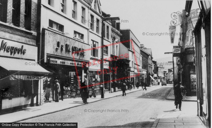 Photo of Merthyr Tydfil, High Street c.1965