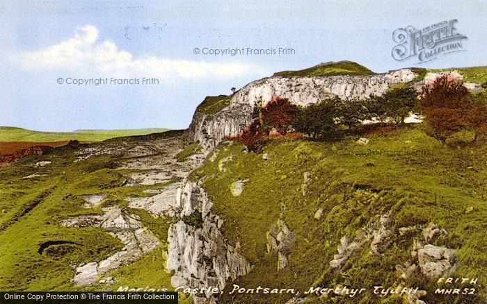 Photo of Merthyr Tydfil, Morlais Castle c.1960