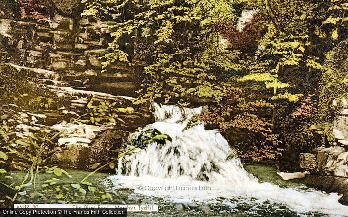 Photo of Merthyr Tydfil, The Blue Pool c.1960