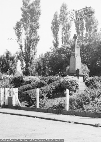 Photo of Messingham, The Memorial c.1955