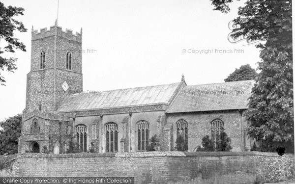 Photo of Metfield, The Church c.1955
