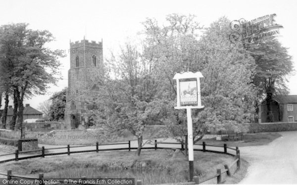 Photo of Metfield, The Church c.1960