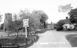 Village Green c.1960, Metfield