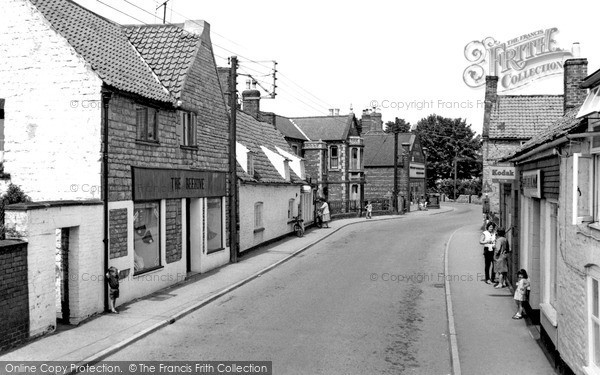 Photo of Metheringham, High Street c.1955