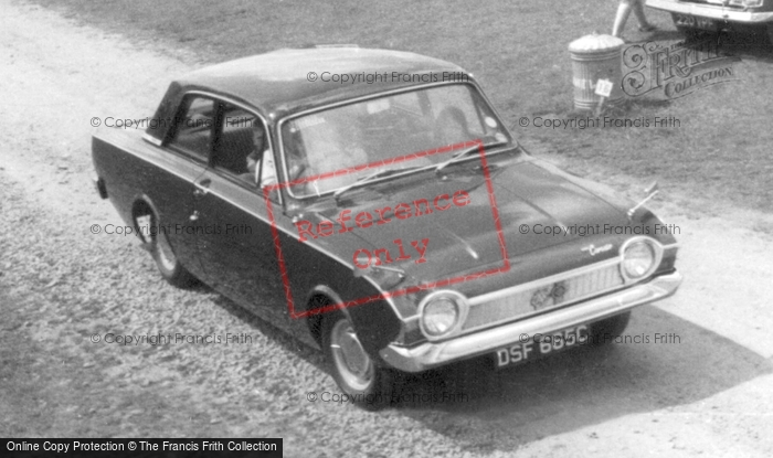 Photo of Mevagissey, A Car At Sea View Caravan Park c.1965