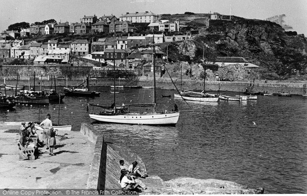 Photo of Mevagissey, A View Of The Harbour c.1955
