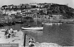 A View Of The Harbour c.1955, Mevagissey