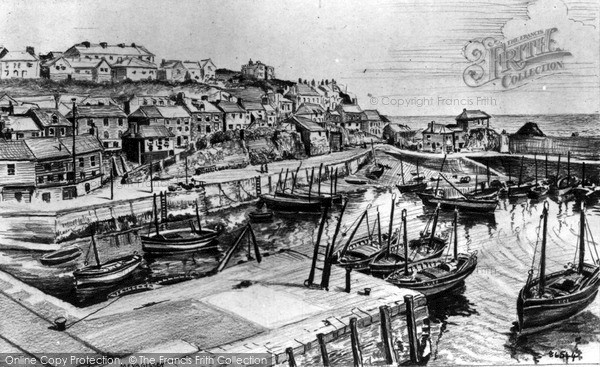 Photo of Mevagissey, c.1955