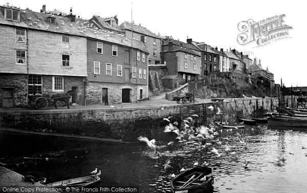Photo of Mevagissey, Cliff Side 1924