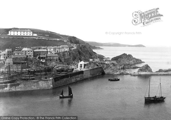 Photo of Mevagissey, East Cliff 1890