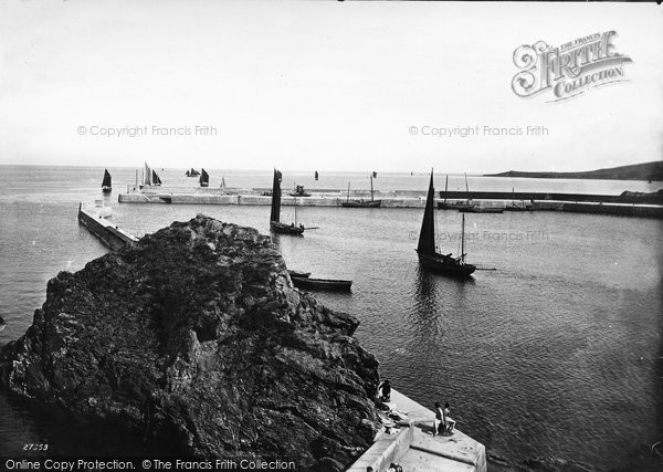 Photo of Mevagissey, Fishing Boats 1890