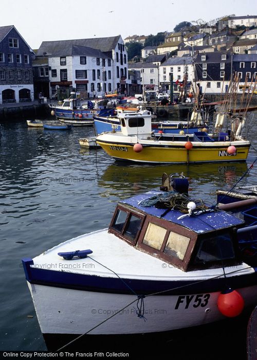 Photo of Mevagissey, Fishing Boats 1998