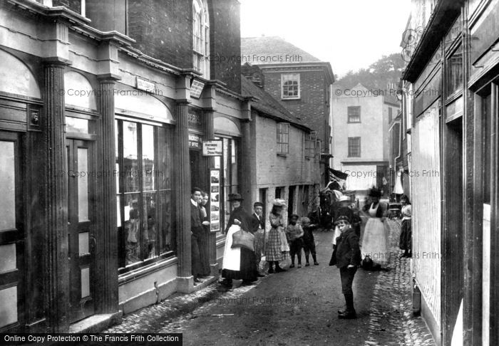 Photo of Mevagissey, Fore Street 1890