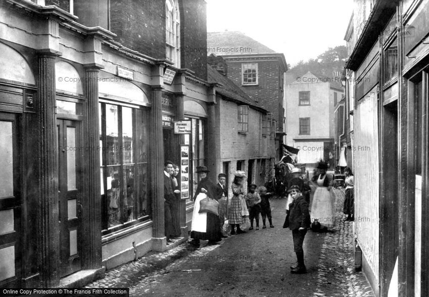 Mevagissey, Fore Street 1890